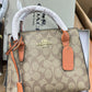 Coach Outlet Andrea Carryall Signature Canvas Crossbody Cum Handbags