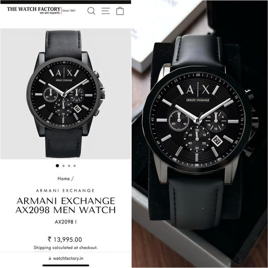 Armani Exchange Premium Original Model Series AX2098