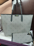 TORY BURCH SIGNATURE EVER-READY JACQUARD TOTE