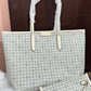 TORY BURCH SIGNATURE EVER-READY JACQUARD TOTE
