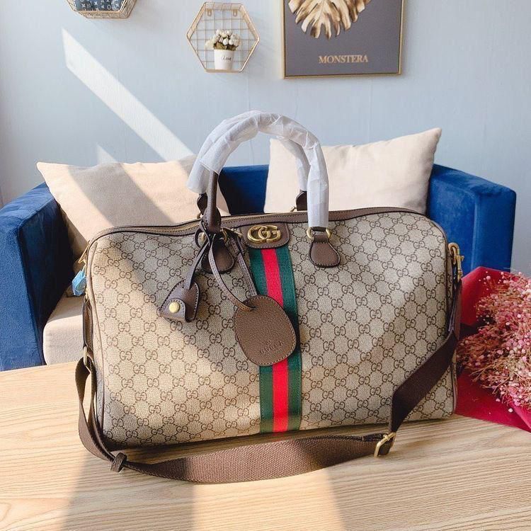 GUCCI HIGH QUALITY OPHIDIA  DUFFLE BAG