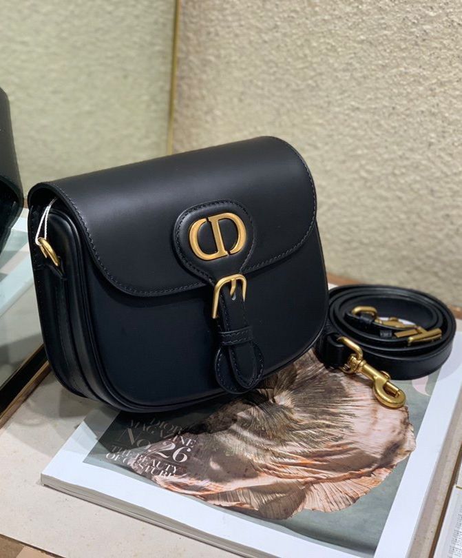 DIOR BOBBY BLUE JACQUARD BAG