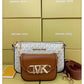 MICHAEL KORS THREE WAY USE POCHETTE WITH  SMALL DETACHABLE BAG