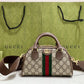 GUCCI GG Ophidia Series Boston Handbags
