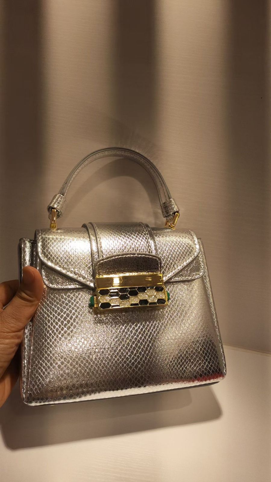 BVLGARI SERPENTI FOREVER TOP HANDLE