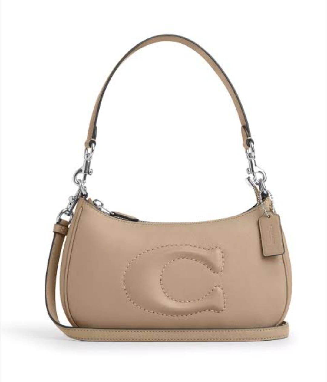 COACH TERI QUILT C TAUPE BAGS