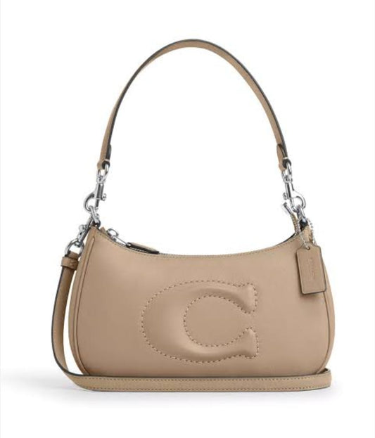 COACH TERI QUILT C TAUPE BAGS