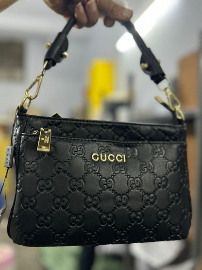 GUCCI AND MK THREE COMPARTMENT SHOULDER CUM SLING BAG