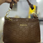 GUCCI AND MK THREE COMPARTMENT SHOULDER CUM SLING BAG