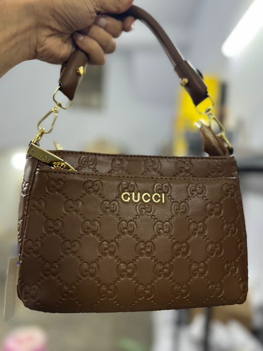 GUCCI AND MK THREE COMPARTMENT SHOULDER CUM SLING BAG