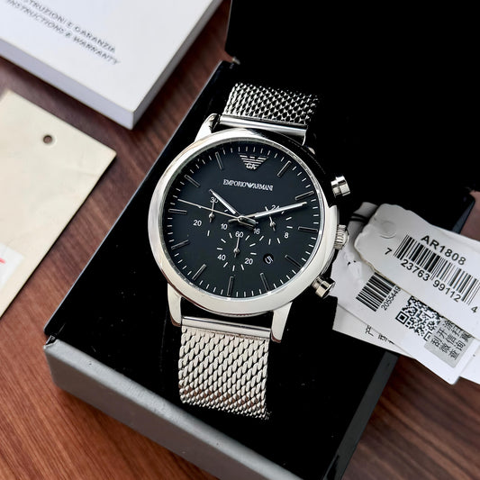 Emporio Armani Luigi Series in Silver