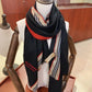 Burberry Embroidered Semi-Cotton Unisex Stole