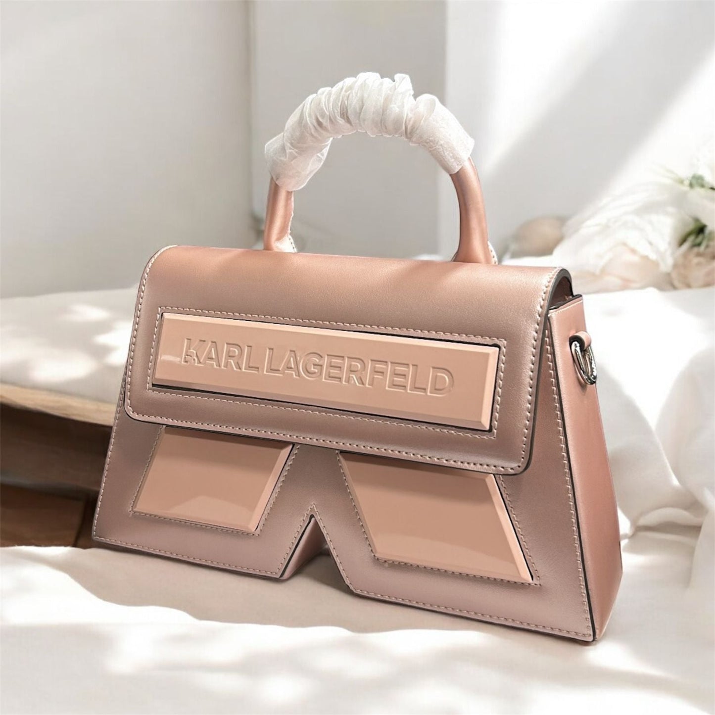 Karl Lagerfeld K IKON Crossbody Shoulder Bag With OG Box