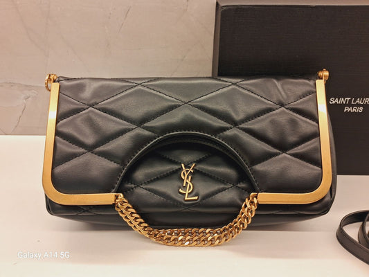 Ysl Quiltted Envelope Bag