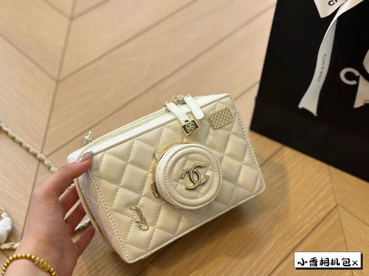 CHANEL CAMERA BOX BAG