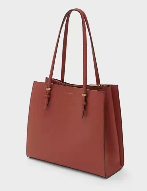 CHARLES N KEITH SANSA MULTI POCKET TOTE BAG