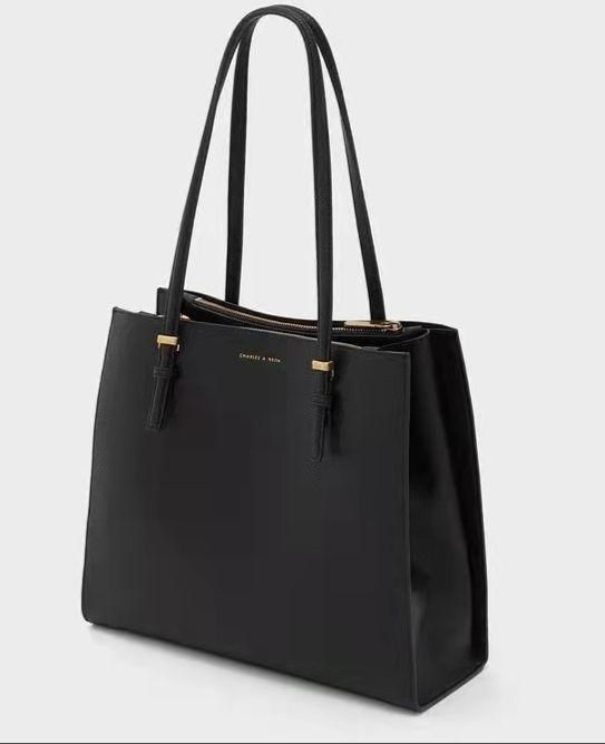 CHARLES N KEITH SANSA MULTI POCKET TOTE BAG