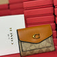 COACH THREE FOLD WALLETS