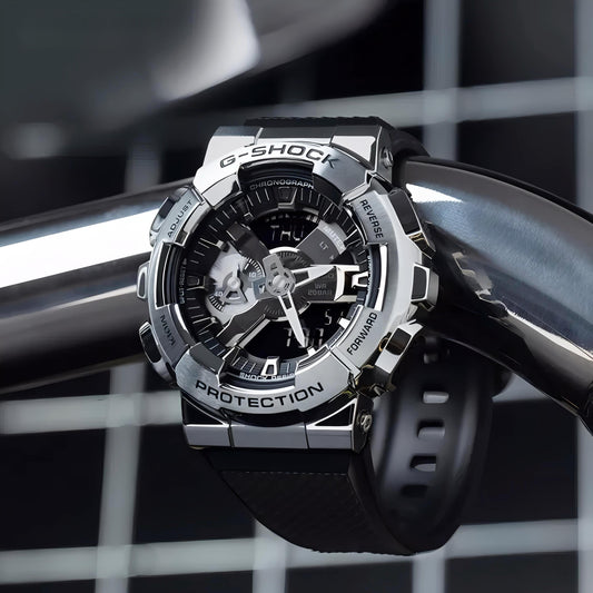 G-Shock GM 110 Black & Steel
