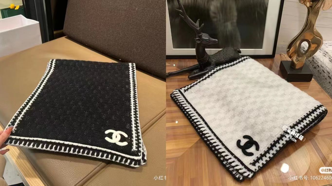 Chanel Branded Warm Stoles