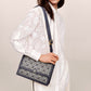 TORY BURCH T MONOGRAM JACQUARD SHOULDER BAGS