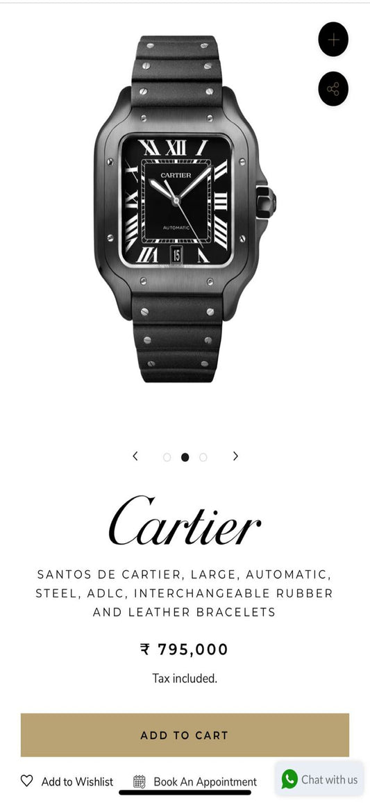 Cartier The Luxurious, Dynamic & Simple, what a classic watch is called