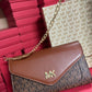 MICHAEL KORS ENVELOPE CLUTCH CUM SLING BAG