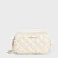 CHARLES & KEITH APFRA  QUILTED CROSSBODY SLING BAG