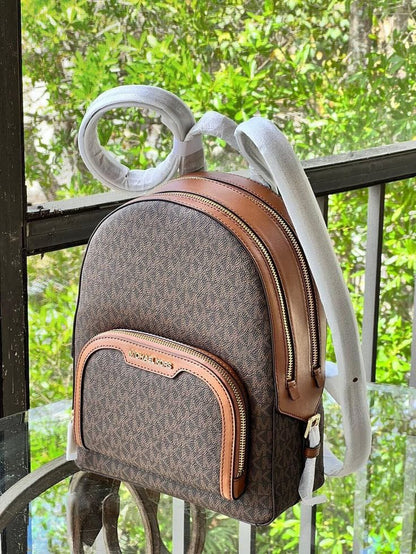 Michael Kors MK Jaycee Backpack With Dust Bag