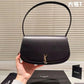 YSL VOLTAIRE LEATHER SHOULDER BAG