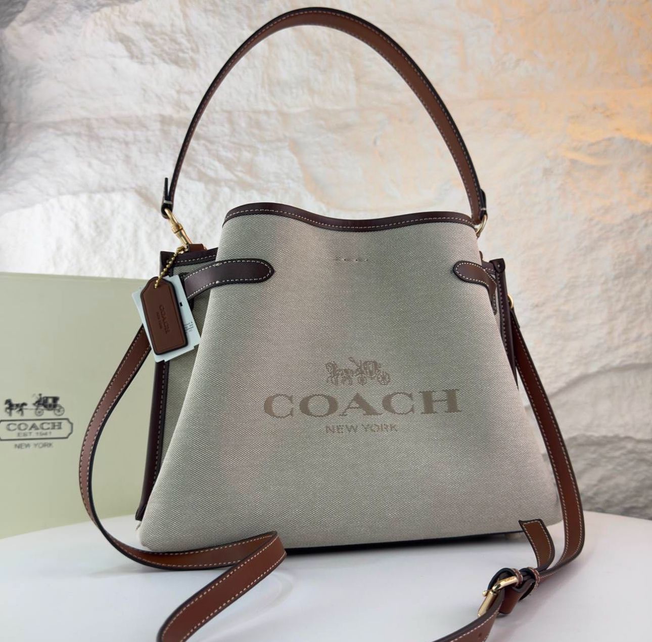 COACH HANNA CARRYALL HANDBAG AUTHENTIC