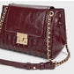 CHARLES & KEITH DONNA CRINCLE EFFECT SHOULDER BAG