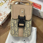 DIOR SADDLE LOCK MOBILE SLING BAG