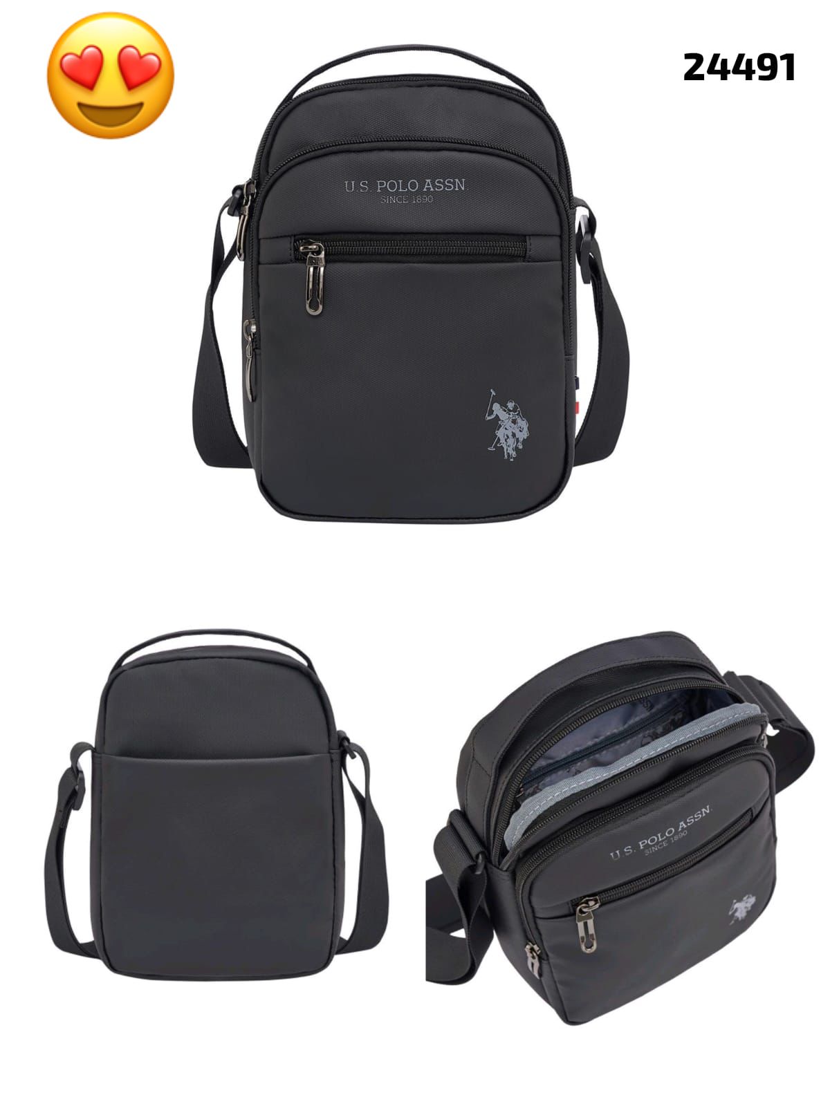 US POLO ASSN SERIES SIDE BAGS