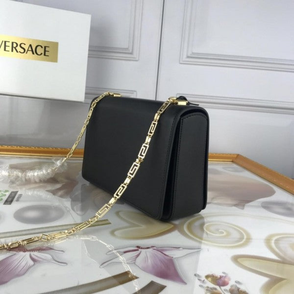Versace Jeans Couture Crystal Medusa Shoulder Bag