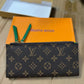 LOUIS VUITTON BOOK FOLD WALLET