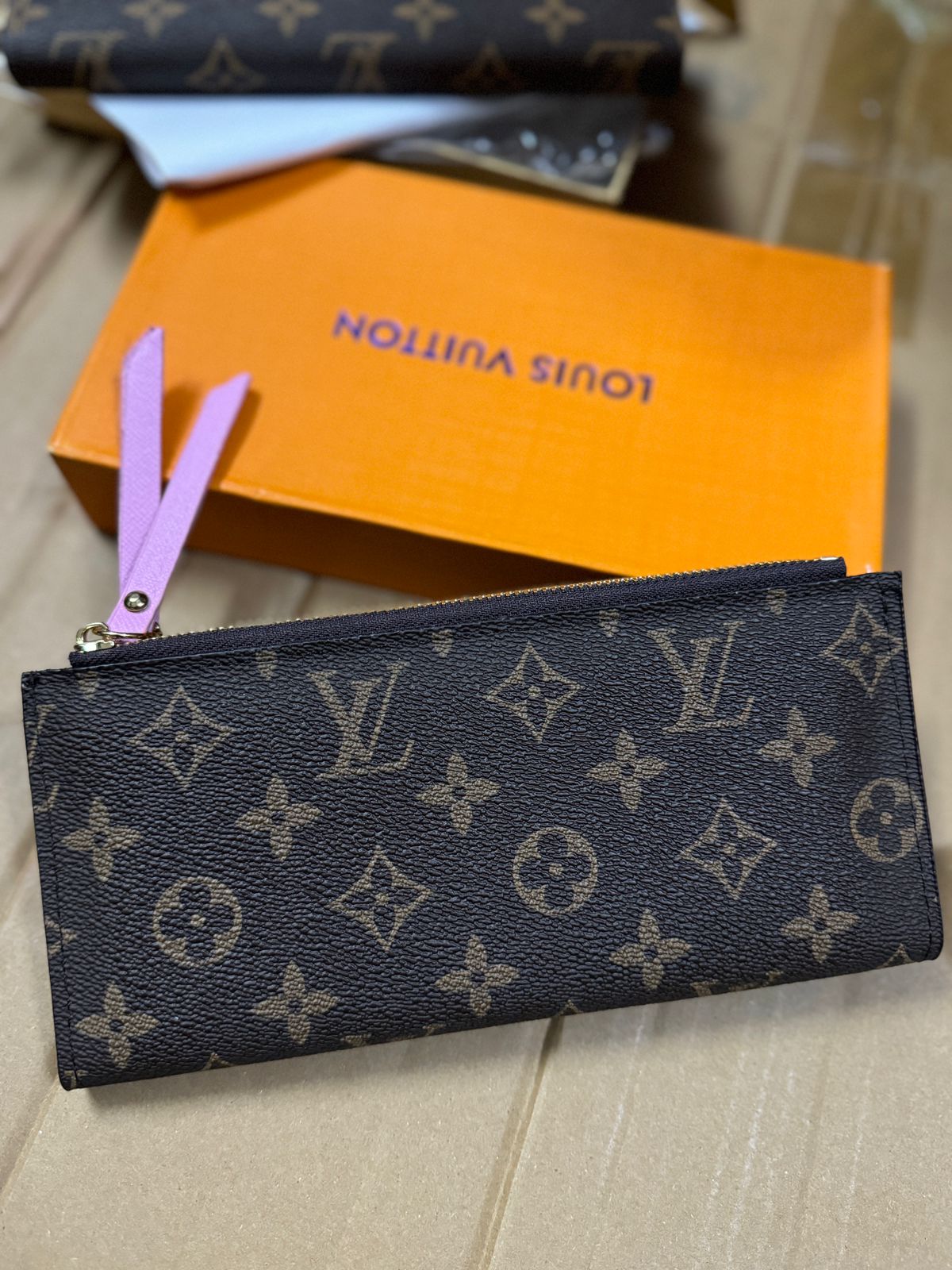 LOUIS VUITTON BOOK FOLD WALLET