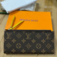 LOUIS VUITTON BOOK FOLD WALLET