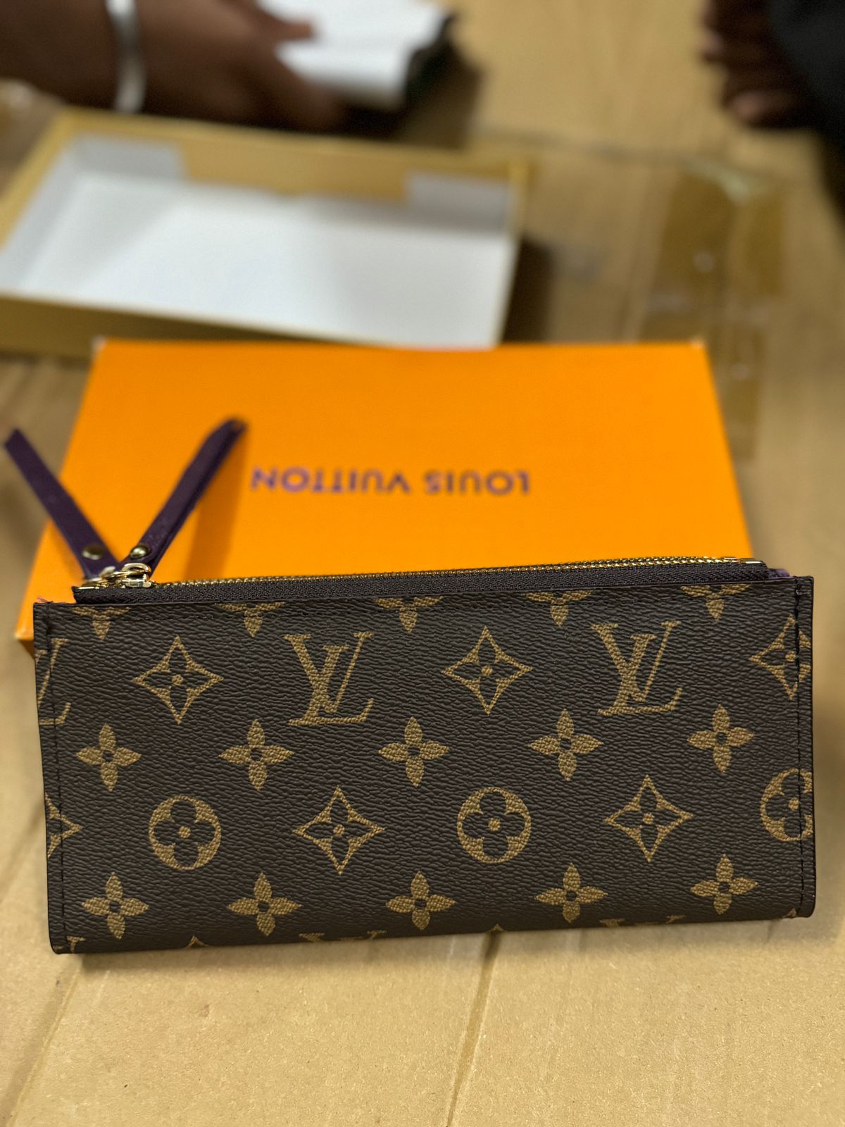 LOUIS VUITTON BOOK FOLD WALLET