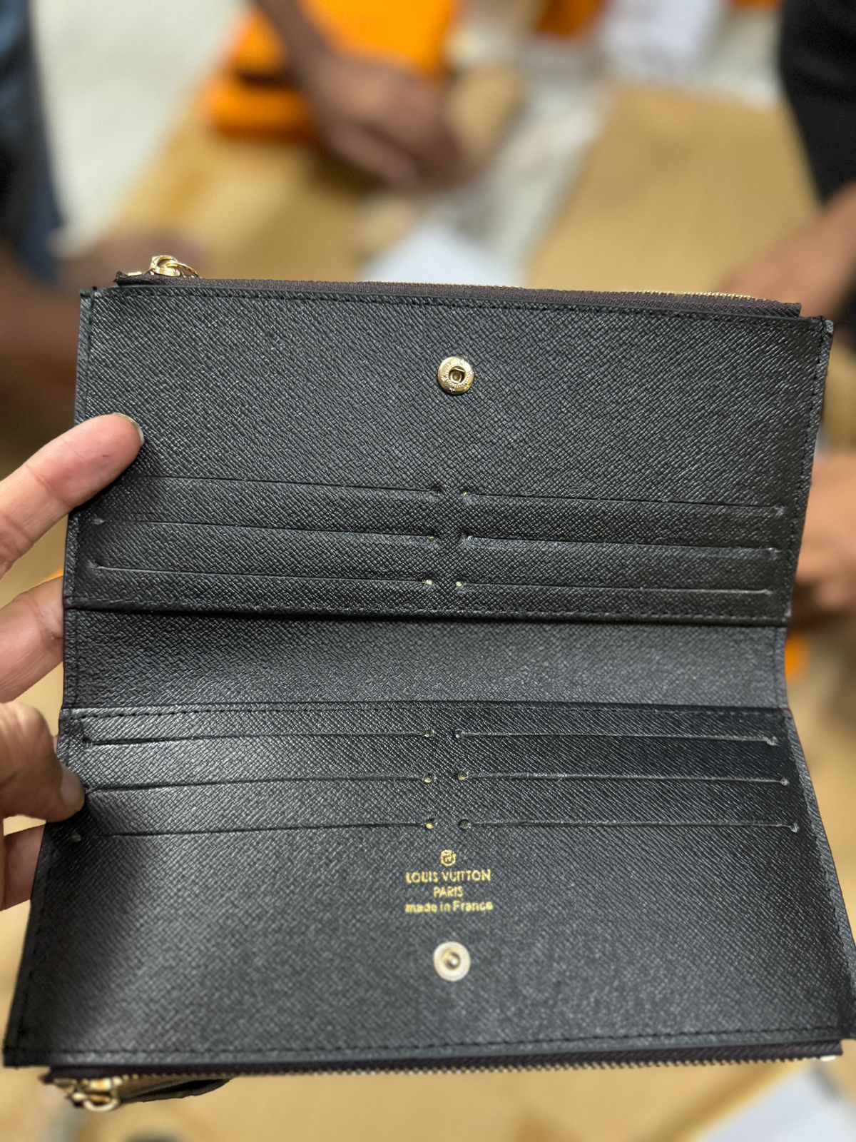 LOUIS VUITTON BOOK FOLD WALLET