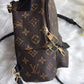 LOUIS VUITTON PALM SPRINGS MINI MONOGRAM BACKPACK