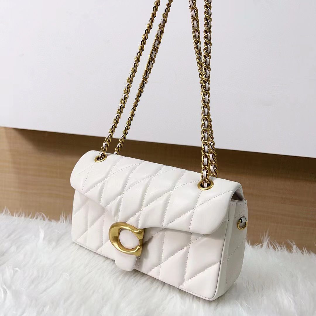 COACH PUFFY QUILTED TABBY SHOULDER BAGS