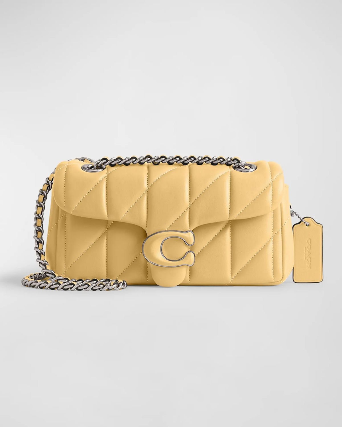 COACH PUFFY QUILTED TABBY SHOULDER BAGS