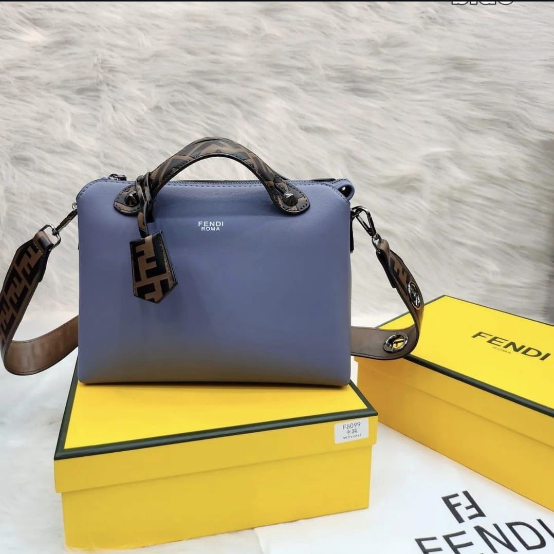 FENDI  BY THE WAY MICRO FIBRE LEATHER BAG