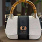 GUESS KERIMA 4G BAMBOO HANDLE SMALL BAG