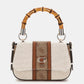 GUESS KERIMA 4G BAMBOO HANDLE SMALL BAG