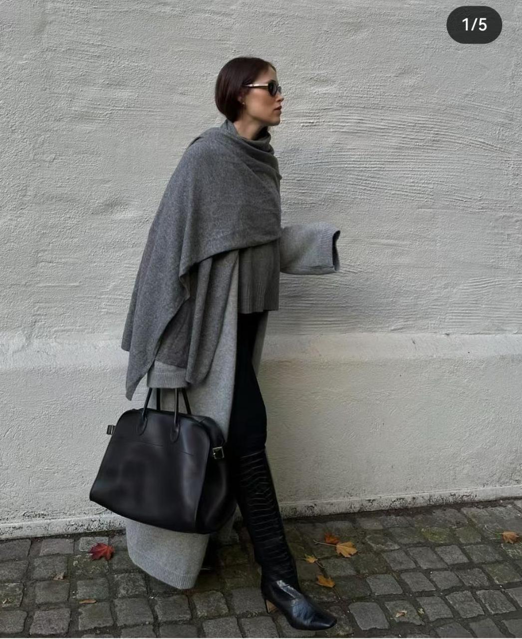THE ROW MARGAUX LARGE SIZE HANDBAGS