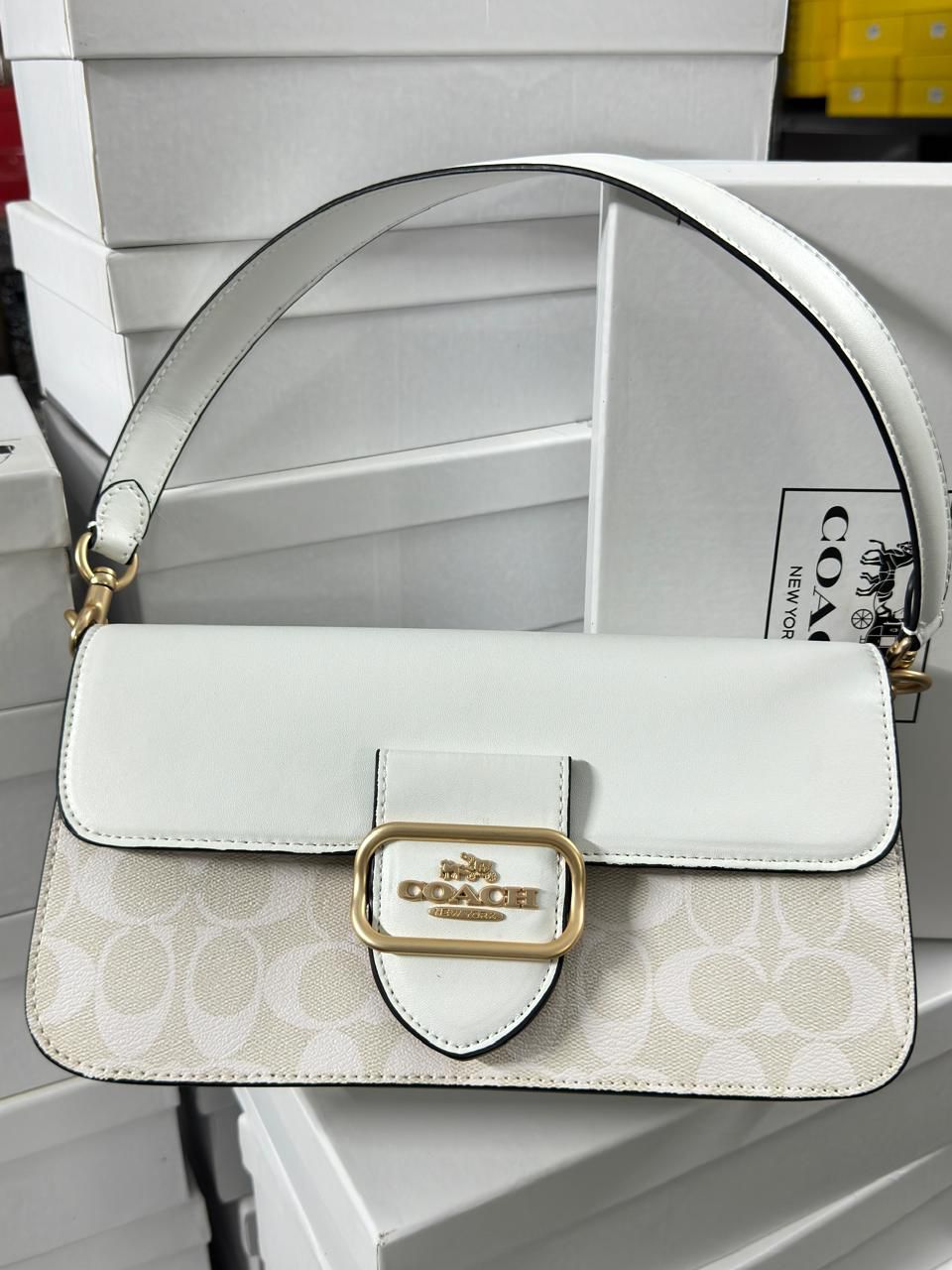 COACH MORGAN SHOULDER BAGS