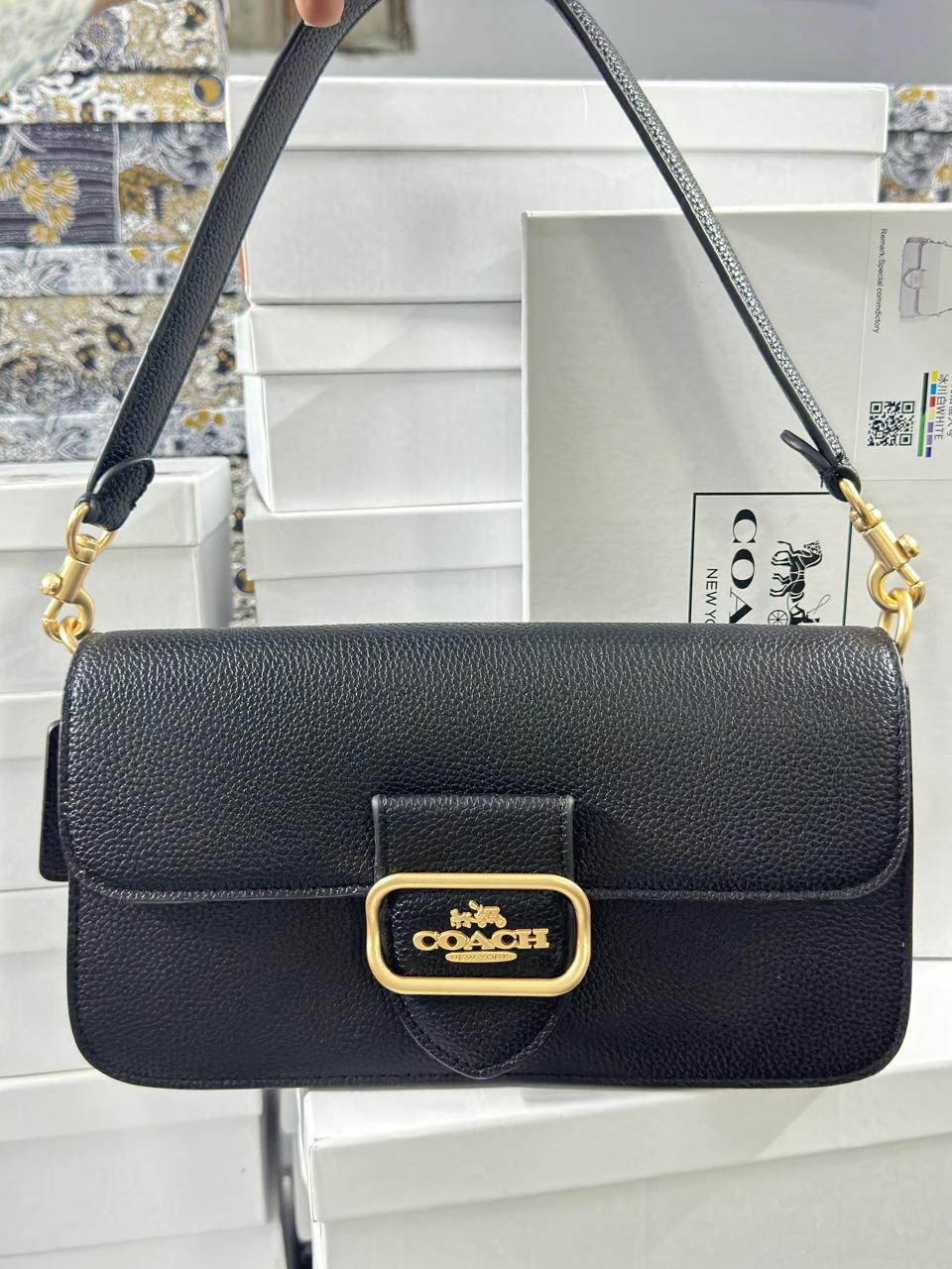 COACH MORGAN SHOULDER BAGS