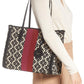 KATE SPADE JACQUARD LARGE TOTE BAG